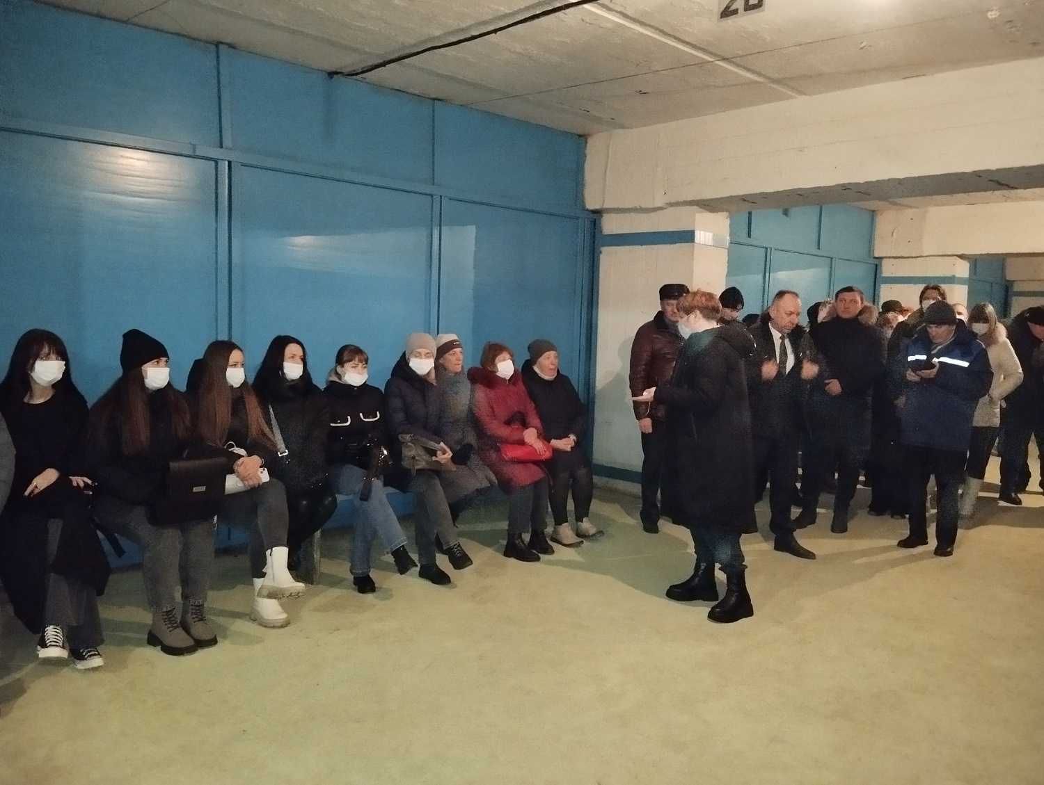 Учения на территории ОАО "Витязь". Действия при поступлении сигнала "Внимание всем"!