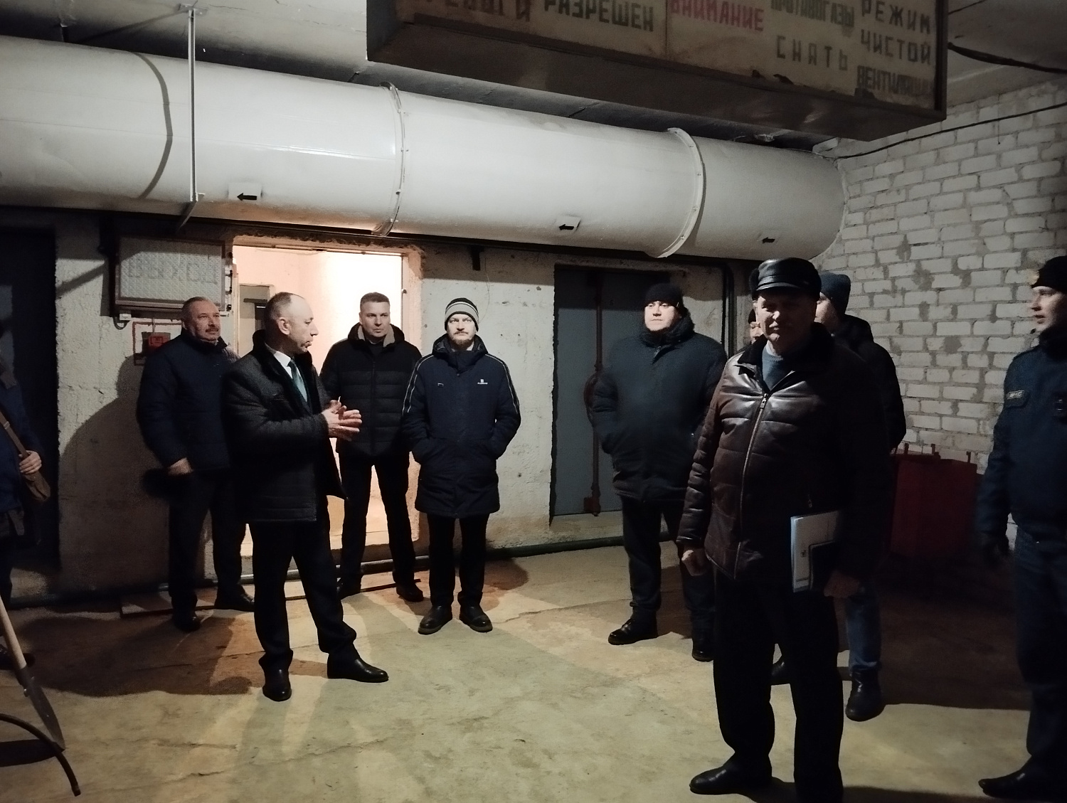 Учения на территории ОАО "Витязь". Действия при поступлении сигнала "Внимание всем"!
