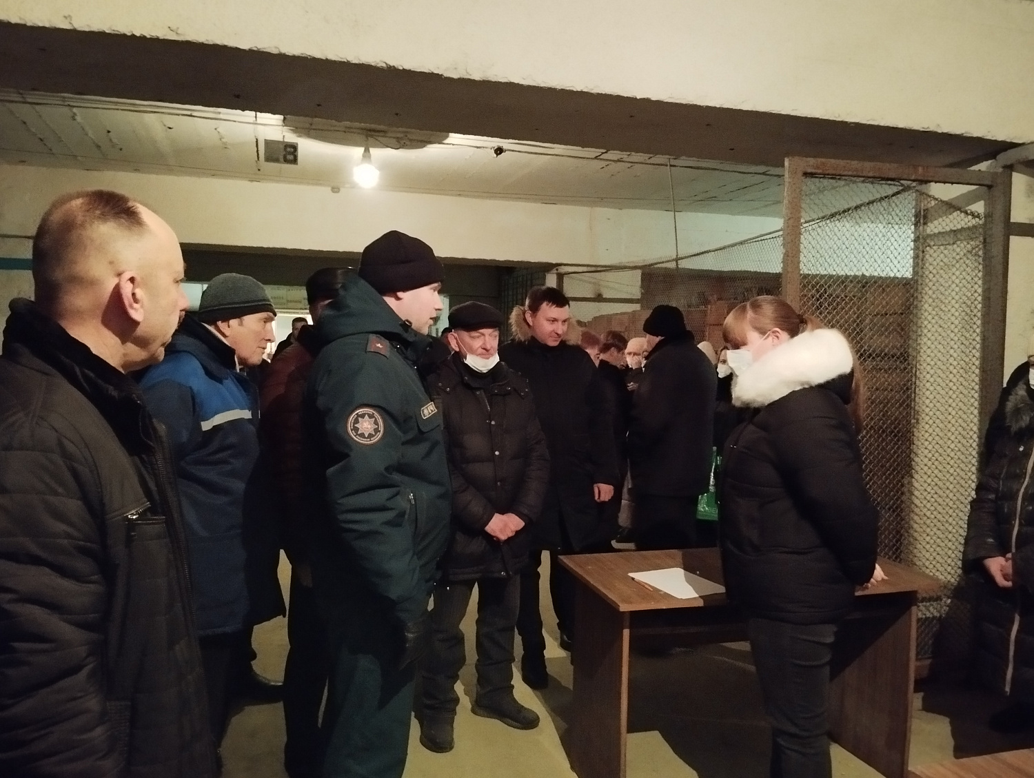 Учения на территории ОАО "Витязь". Действия при поступлении сигнала "Внимание всем"!