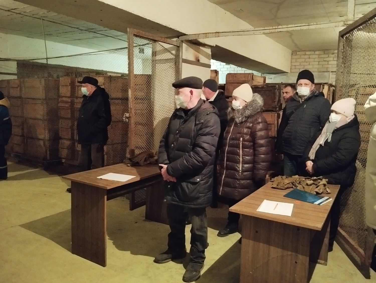 Учения на территории ОАО "Витязь". Действия при поступлении сигнала "Внимание всем"!