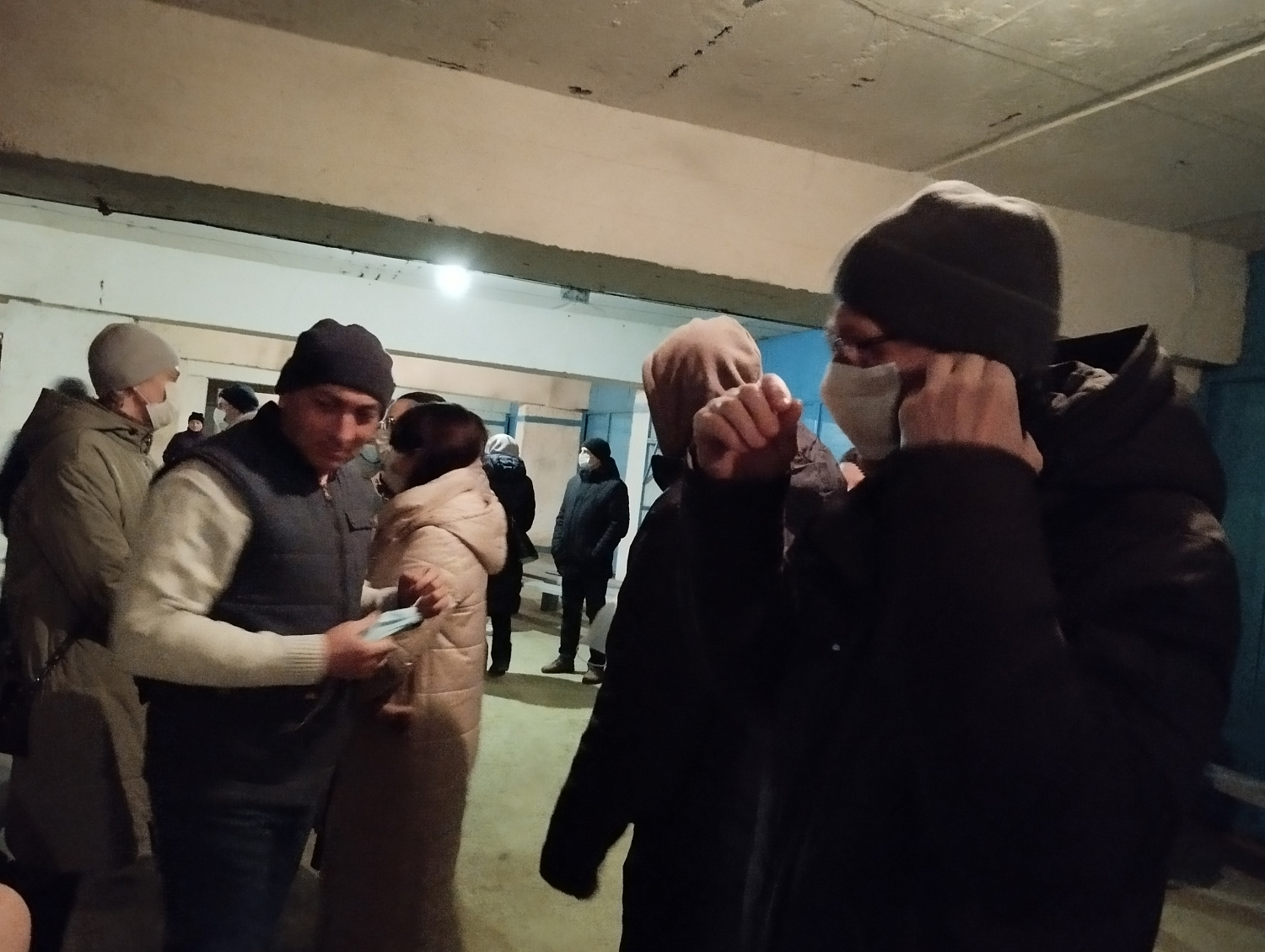 Учения на территории ОАО "Витязь". Действия при поступлении сигнала "Внимание всем"!